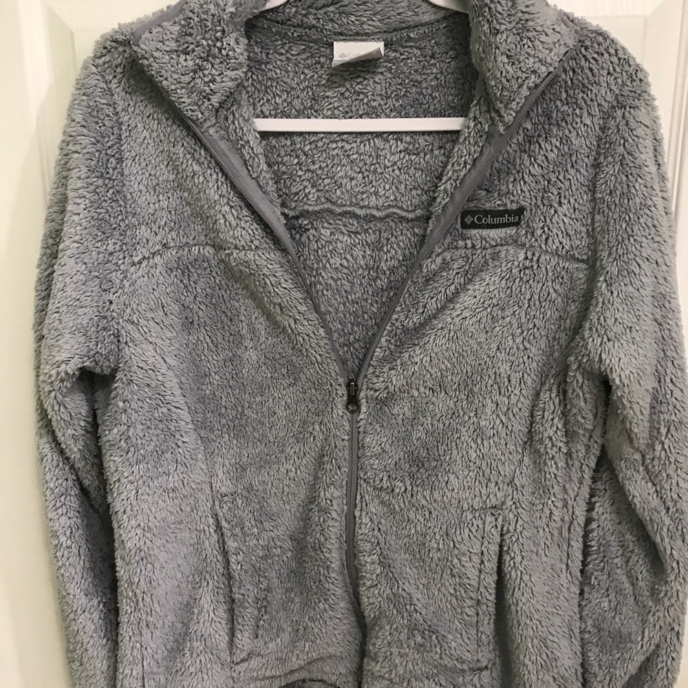 Columbia Zip Up Fleece Sweatshirt